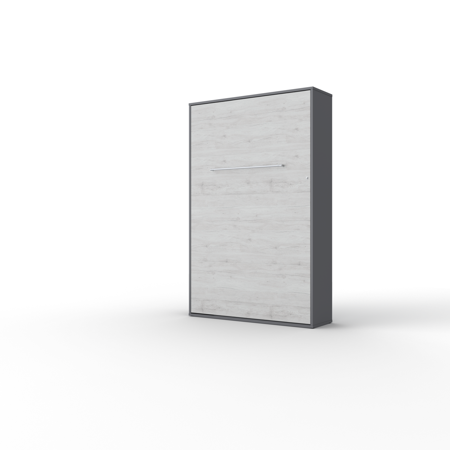 Vertical Murphy bed Invento European FULL size with mattress and LED included