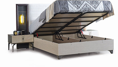 Nero Storage Bed (White)