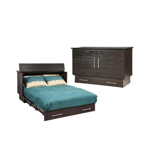 Creden-ZzZ Coffee/Espresso Murphy Cabinet Bed