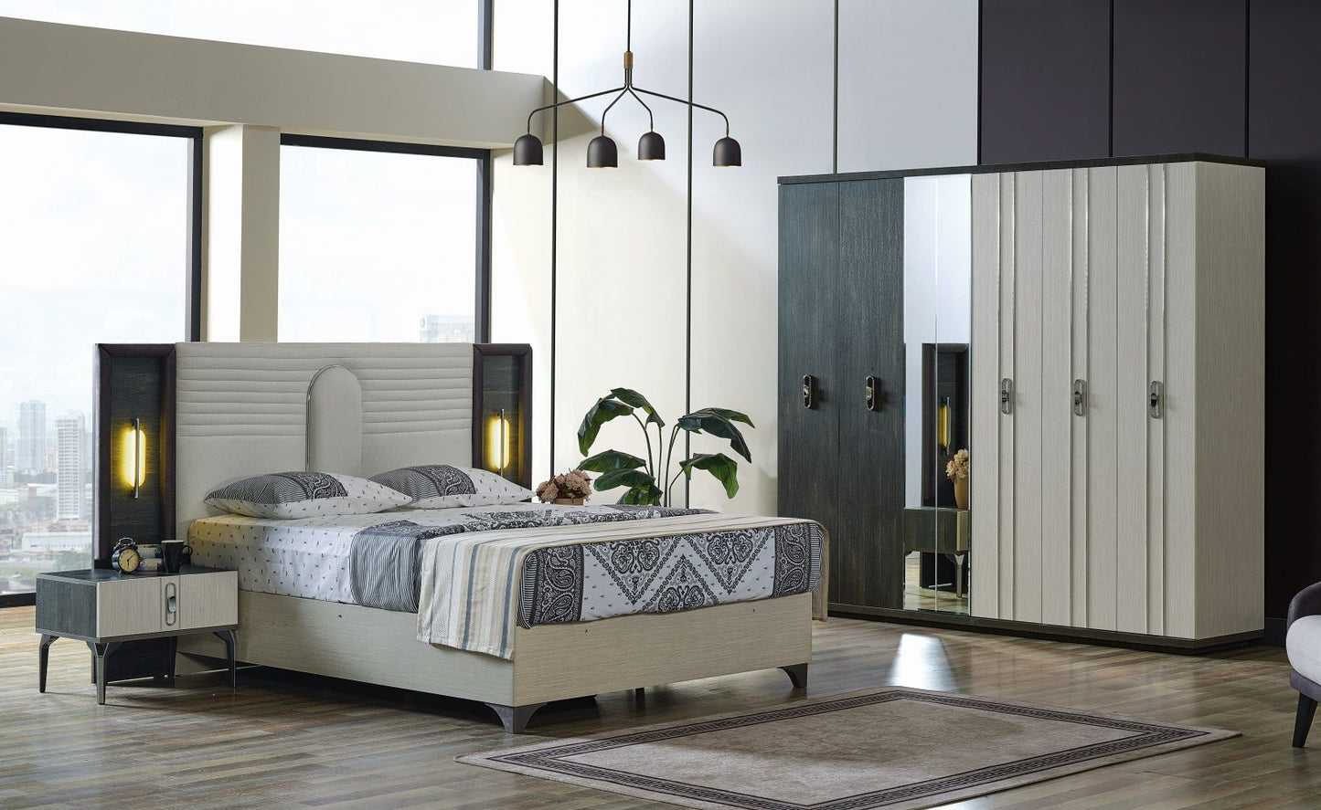 Nero Storage Bed (White)