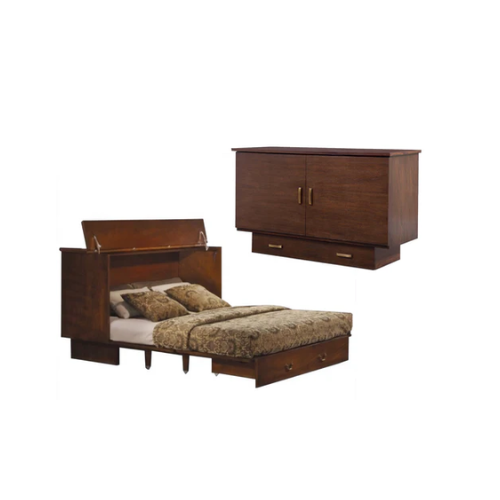 Creden-ZzZ Cabinet Bed Pekoe Finish