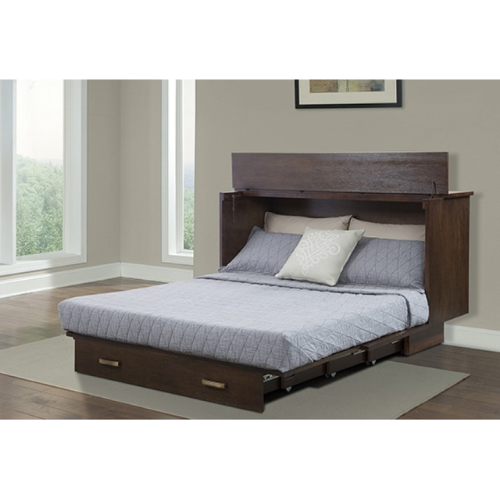 Creden-ZzZ Cabinet Bed Pekoe Finish