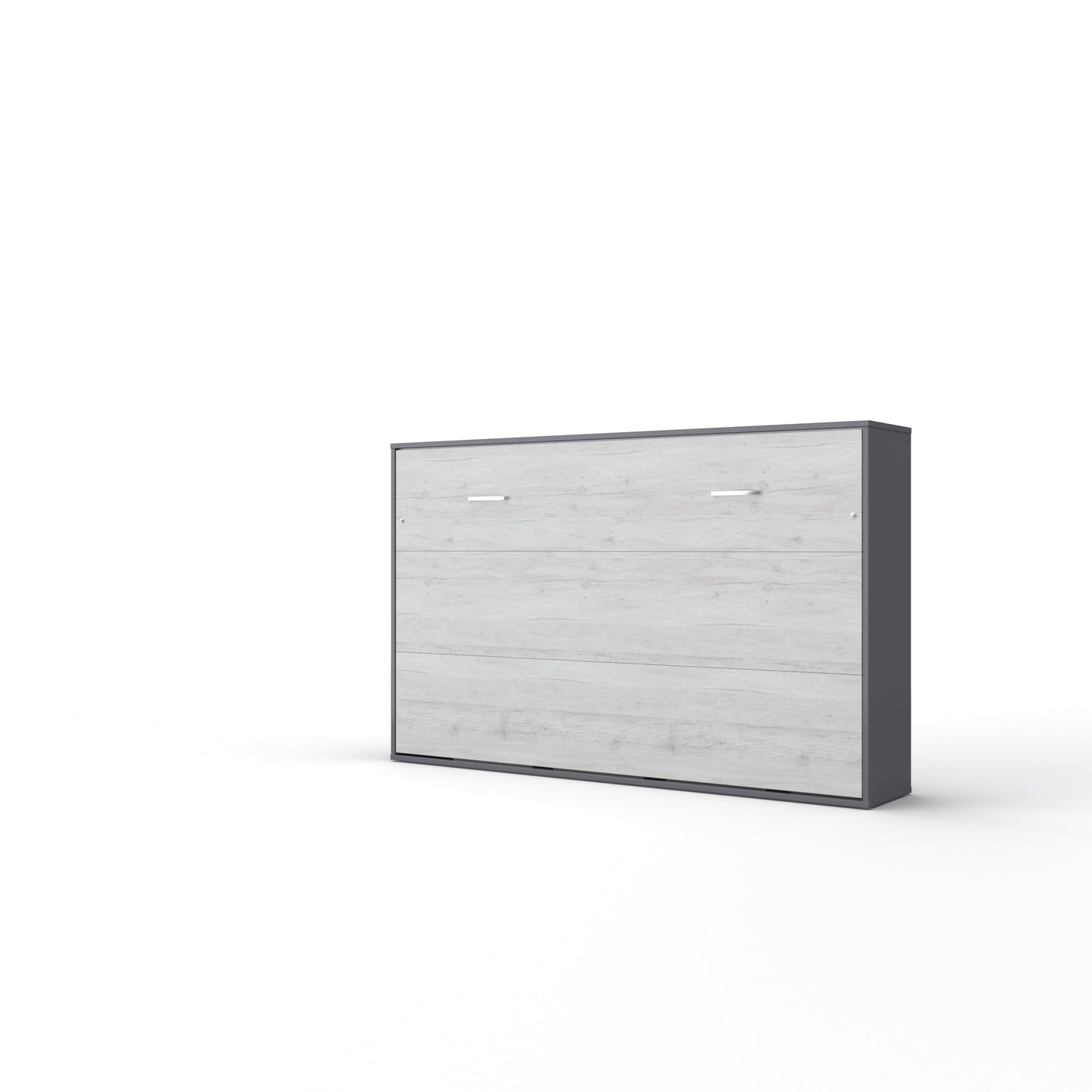 Horizontal Murphy Bed INVENTO, European Full Size with mattress