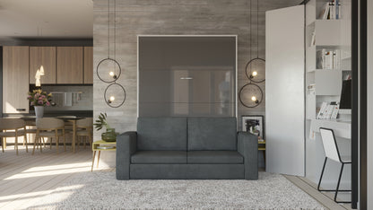 Murphy bed European Full XL Vertical with Sofa Invento. SALE