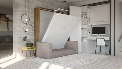 Murphy bed European Full XL Vertical with Sofa Invento. SALE